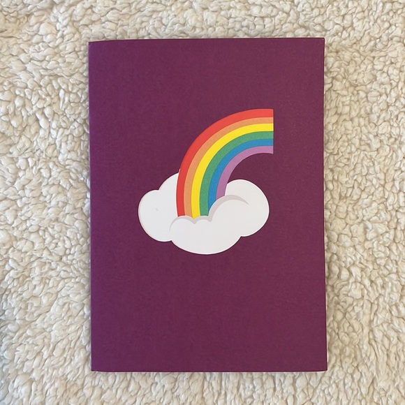 Lovepop Other - NEW Lovepop Card Rainbow Card Rainbow Pop Up Card 3-D Popup Card Blank Card